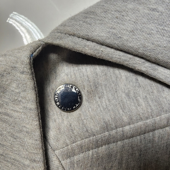 H By Halston Women's Gray Moto Zip-Up Jacket - Picture 9 of 13